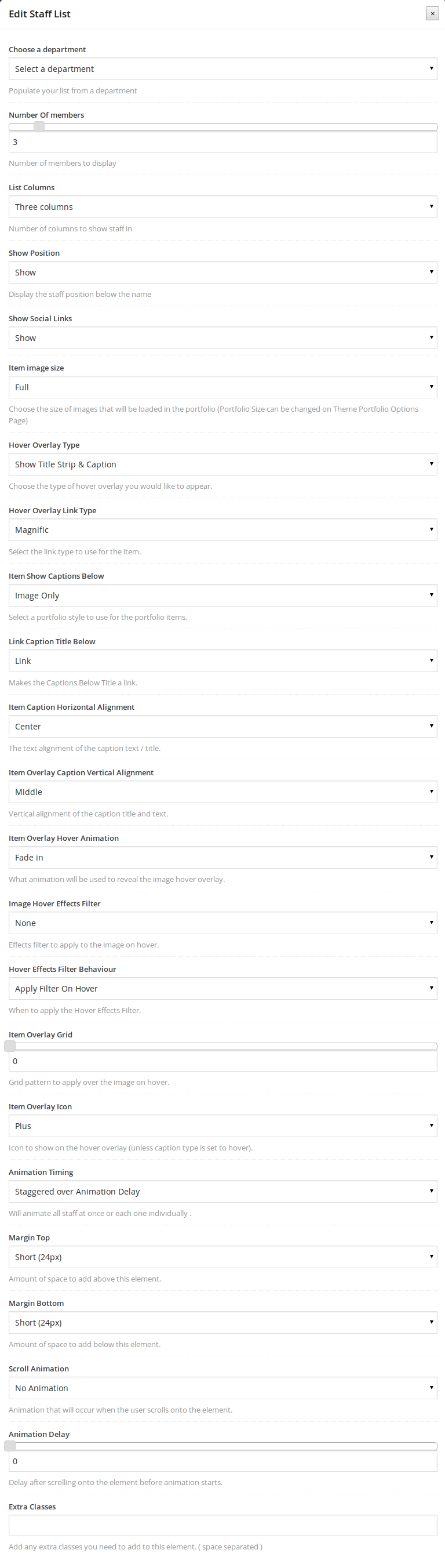 stafflist