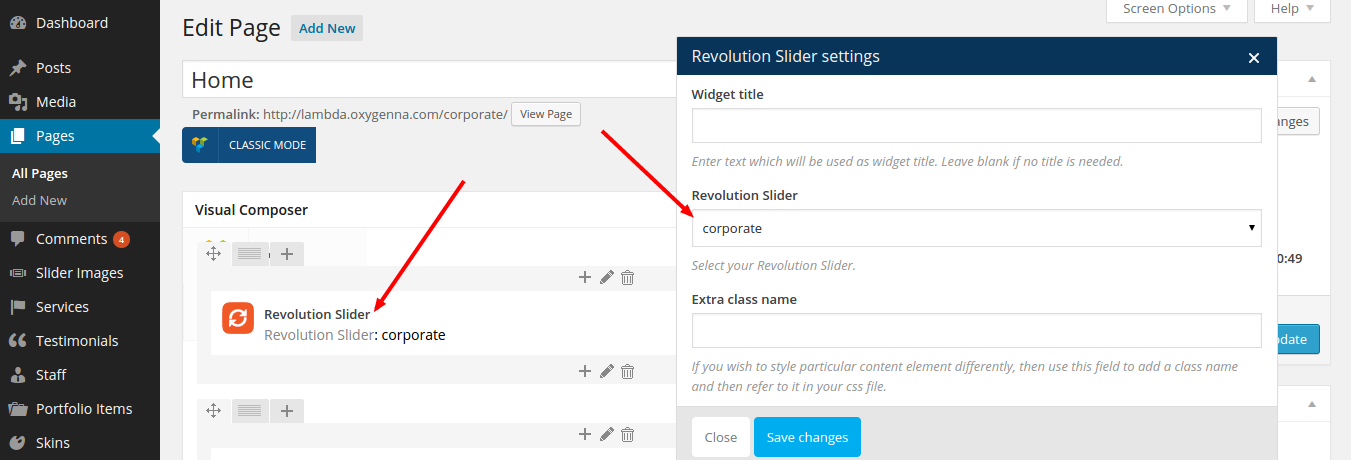 Revolution Slider
