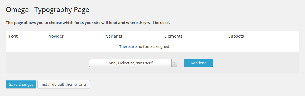 typography
